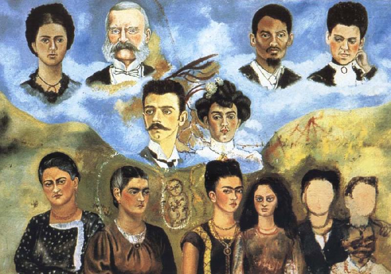 Frida Kahlo My Family china oil painting image